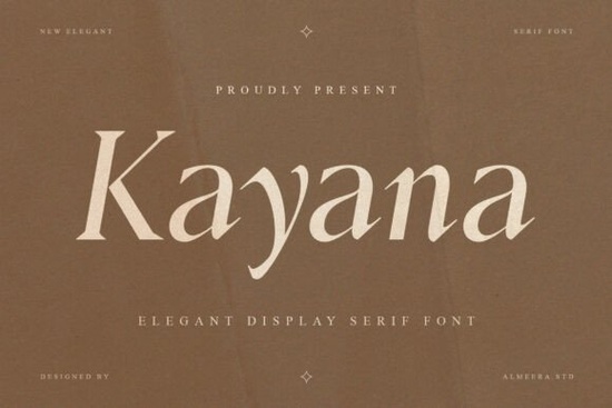 Kayana Font